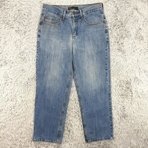 Anchor Blue Jeans Men's‎ 33x29 VTG Y2K Original Baggy Skater Grunge